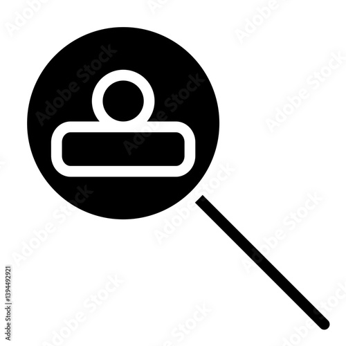 search glyph icon