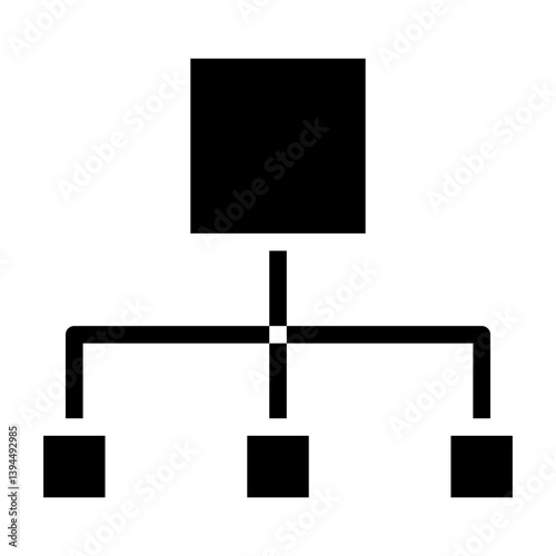 sitemap glyph icon