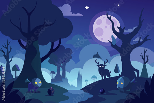 halloween background with bats