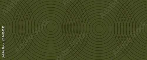 Abstract green circle background. Vector illustration design for presentations, banners, covers, web, flyers, cards, posters, wallpapers, textures, slides and business cards