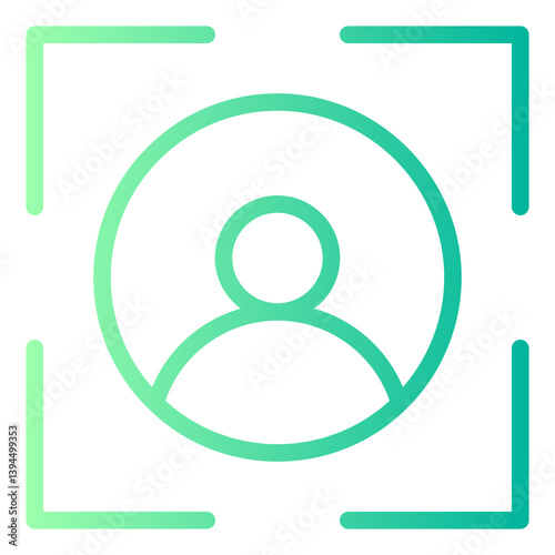 scanner gradient icon