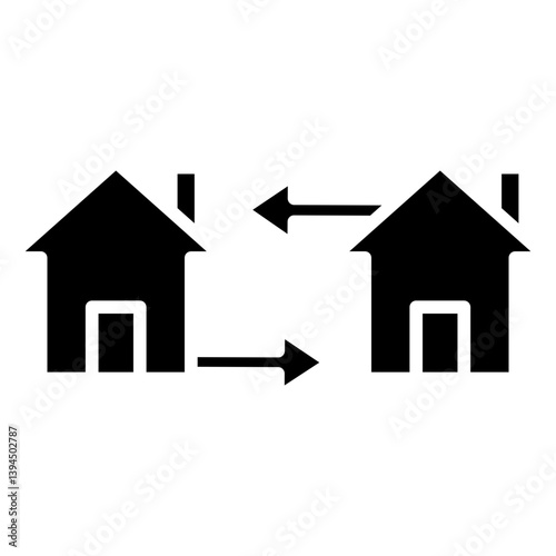 House Exchange Icon