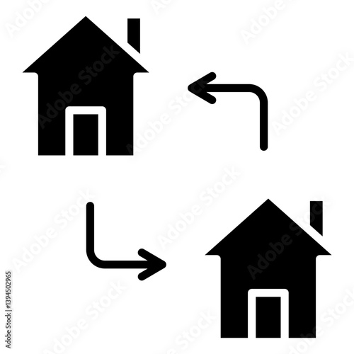 House Relocation Icon