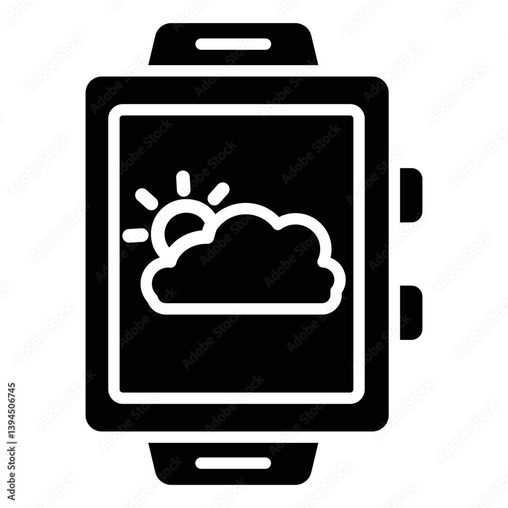 Weather Smartwatch Icon Weather Smartwatch Icon