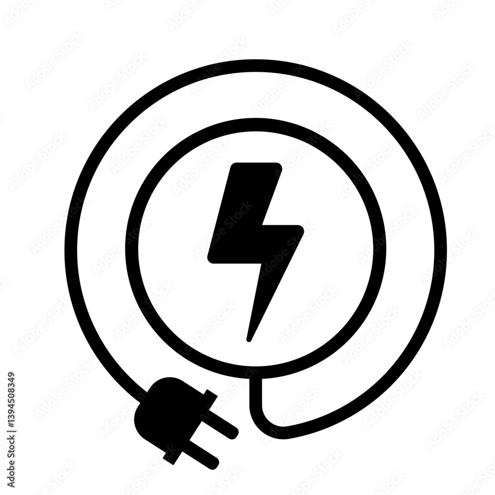 Electical Charger Icon Electical Charger Icon