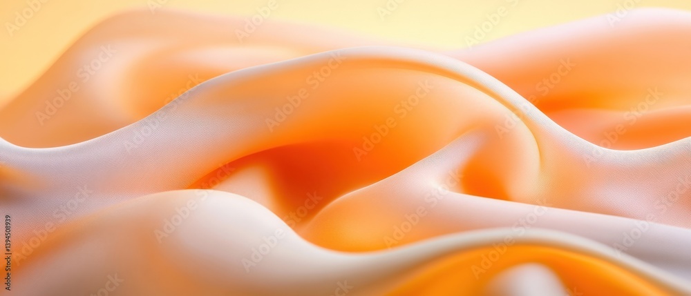Obraz premium Orange abstract fabric background