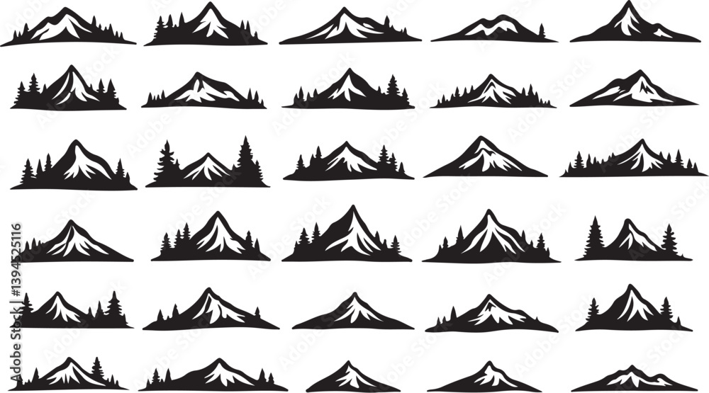 Fototapeta premium Nature Trails & Evergreen Dreams