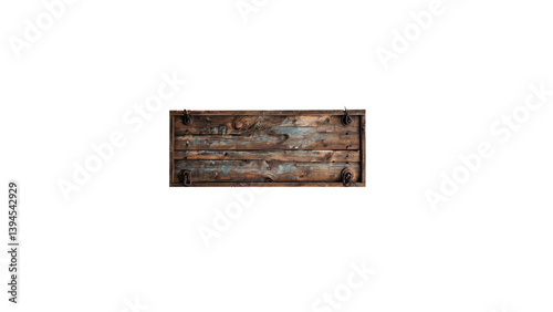 A simple horizontal wooden board, offering a rustic backdrop for text or visuals.