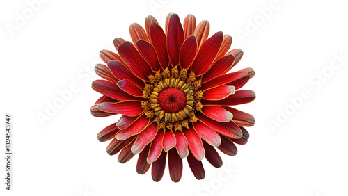 A glowing red petal, adding a touch of natural beauty and vibrance to any design.