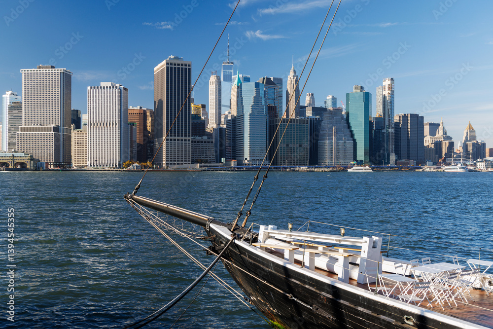 Fototapeta premium The New York Manhattan skyline