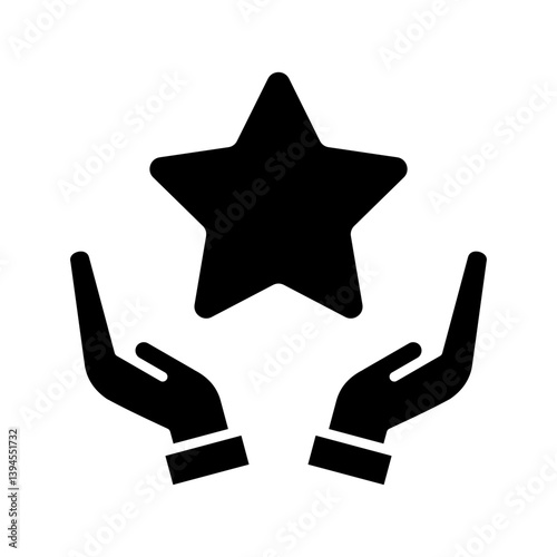 AspirationLine Icon Vector Illustration. 
