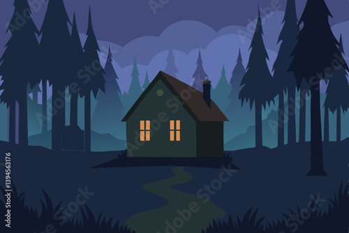 house in the woods
