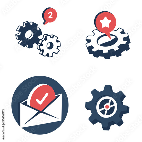 Modern UI Icons Set for Web and App Design