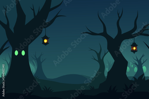 halloween background with bats