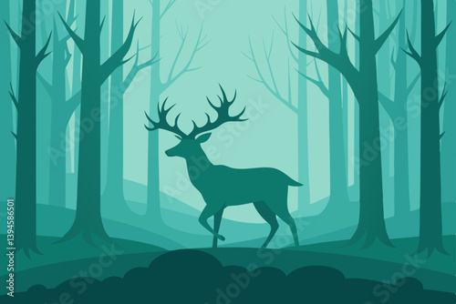 deer in the forest