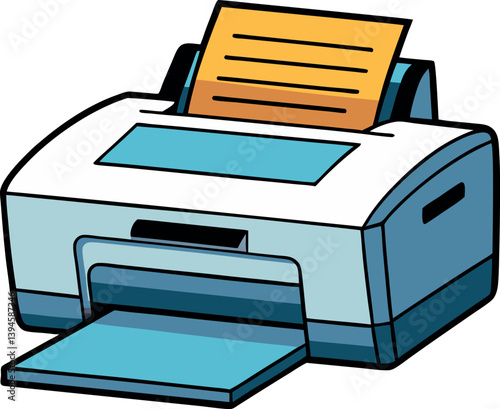 Fotocopy Machine Vector Art for Graphic Designers