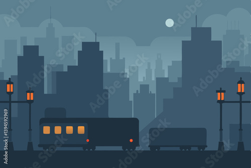 city in the night