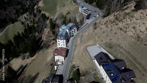 Flugaufnahme Livinallongo - Buchenstein