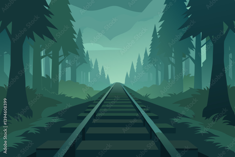 road in the forest