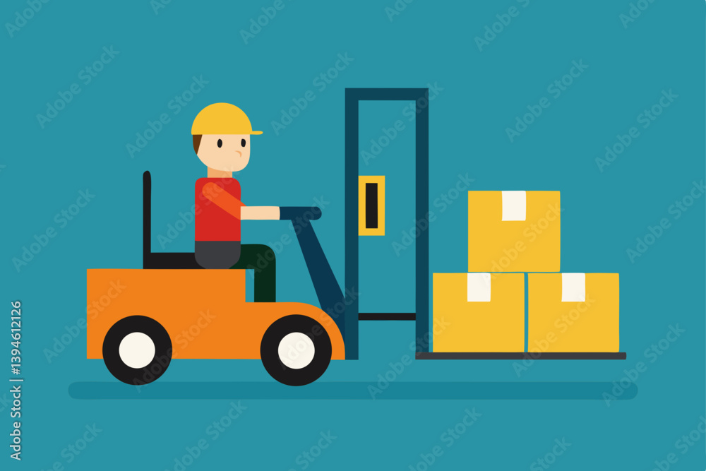 forklift truck and forklift