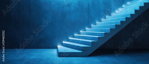 Illuminated stairway