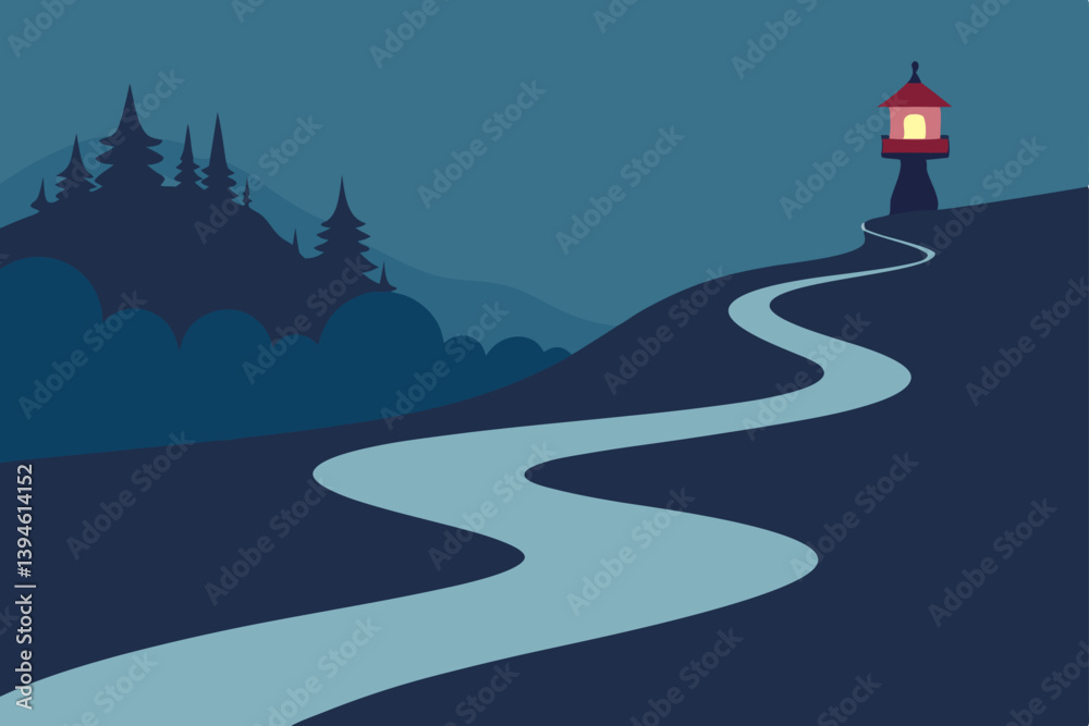 road in the mountains