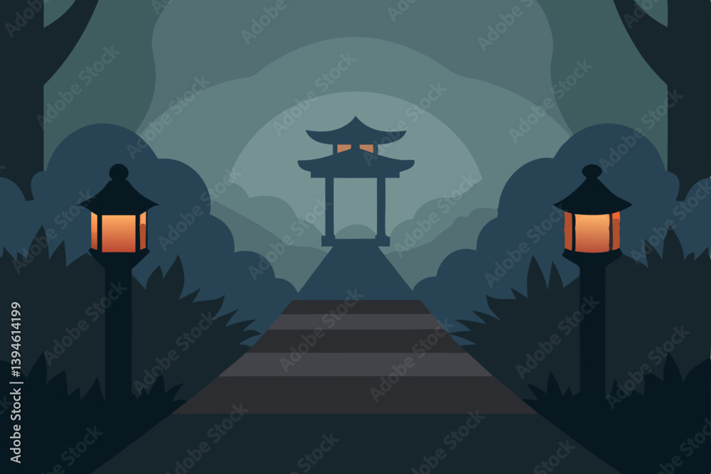 spooky halloween background