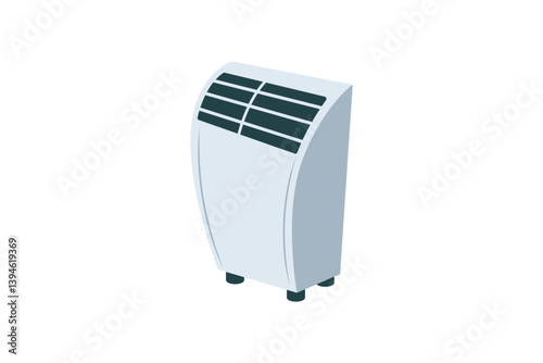 Air Purifier Home Appliance Vector Illustration