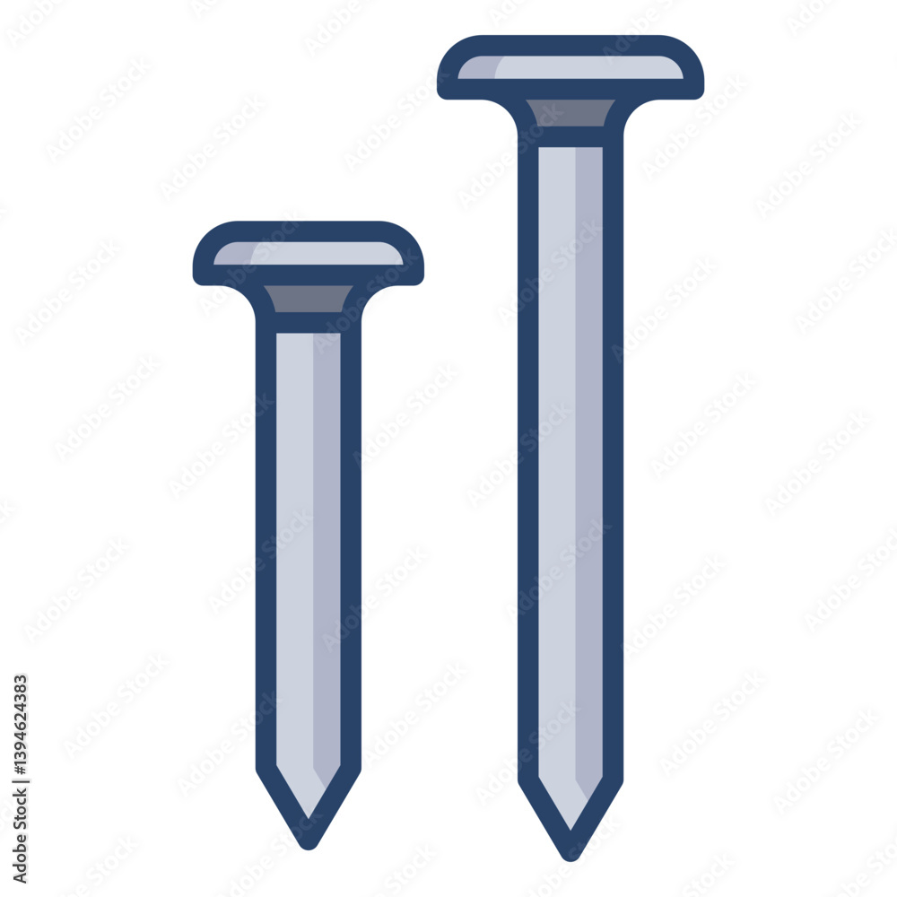Linear color Nails icon Linear color Nails icon