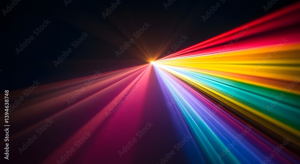 Spectrum of Light Beams Converging into a Single Point Spectrum of Light Beams Converging into a Single Point