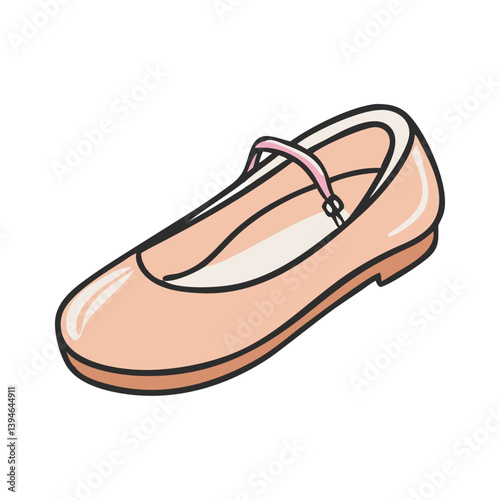 ballet flats icon, ballet flats vector illustration-simple illustration of ballet flats, perfect for ballet flats logos and icons