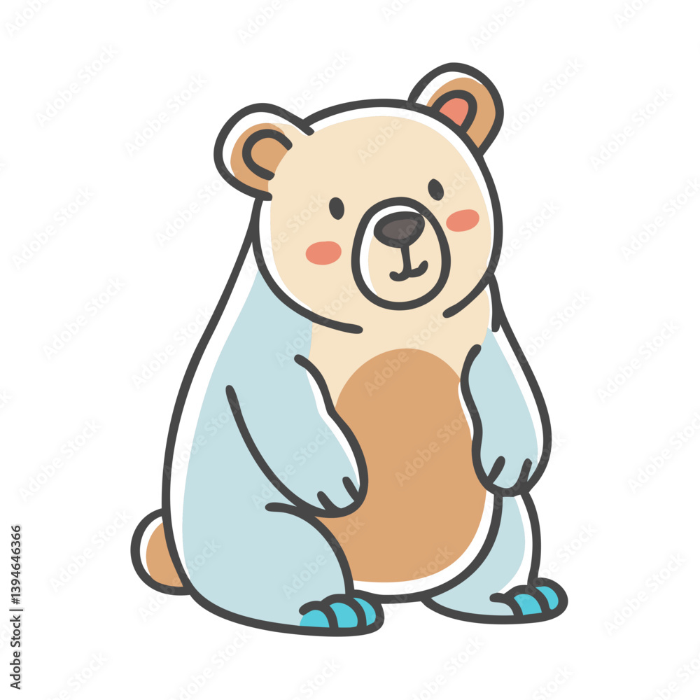 bear icon, bear vector illustration-simple illustration of bear, perfect for bear logos and icons bear icon, bear vector illustration-simple illustration of bear, perfect for bear logos and icons