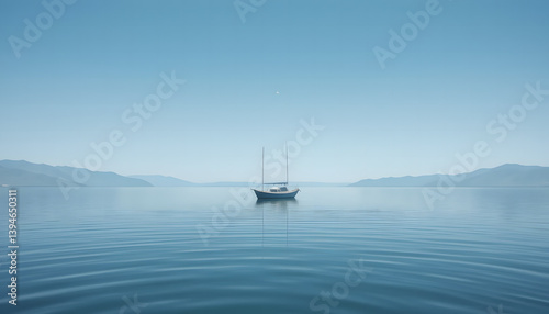 boat on the lake