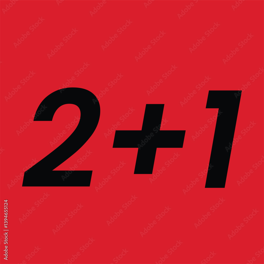 Modern sale banner with bold numbers and shadow effect. Modern sale banner with bold numbers and shadow effect.