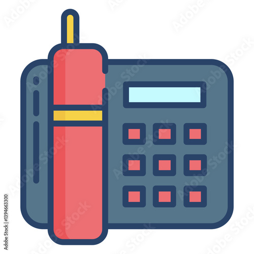 Linear color Telephone icon