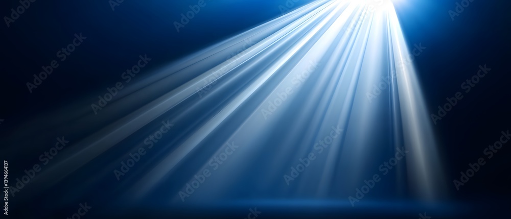 Beam of Light in a Dark Background Beam of Light in a Dark Background