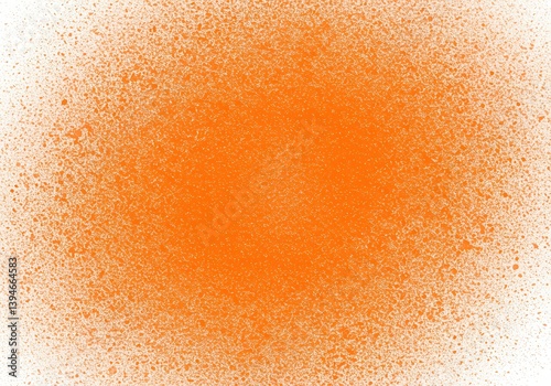 An orange spray paint effect fading to white on the edges creating a soft diffused background texture