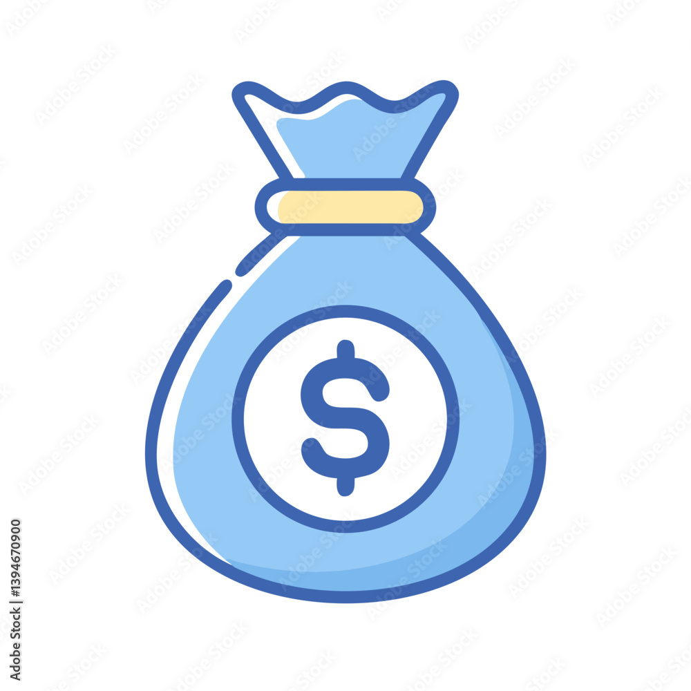 Money Bag Icon Outline Coloring Book Page Line Art Drawing Set White Background
Money Bag Icon Outline Coloring Book Page Line Art Drawing Set White Background