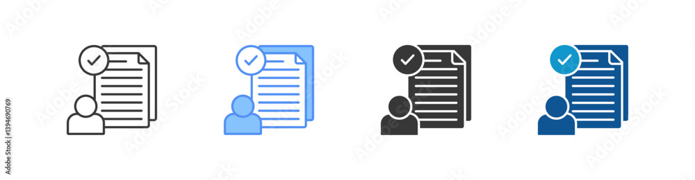 Confirmation Multistyle Icon Sheet Confirmation Multistyle Icon Sheet