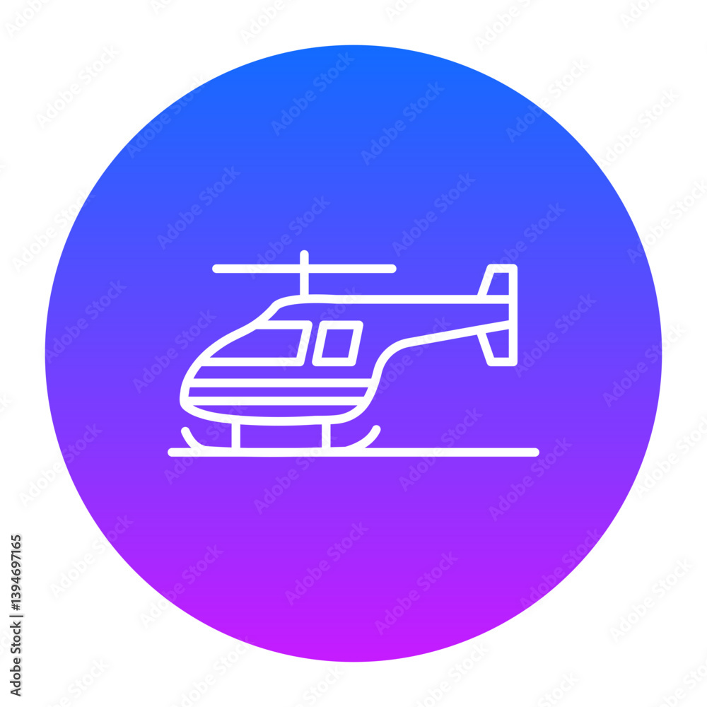 Helicopter Icon Helicopter Icon