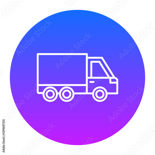 Truck Trailer Icon
