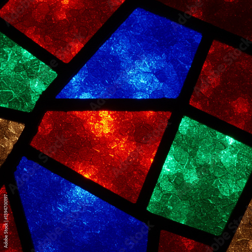Abstract Fragment of a Stai...