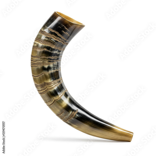 Curved Traditional Shofar (...