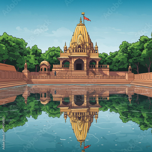Peaceful Daytime View of th...
