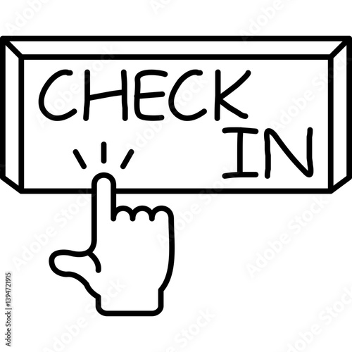 Check In Icon