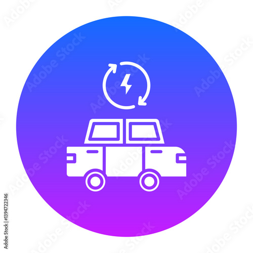 Electric Car Icon