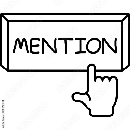 Mention Icon