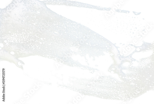 Cuadro en lienzo bubble foam splash on transparent background