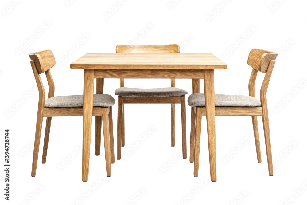 Modern light wood dining set Modern light wood dining set