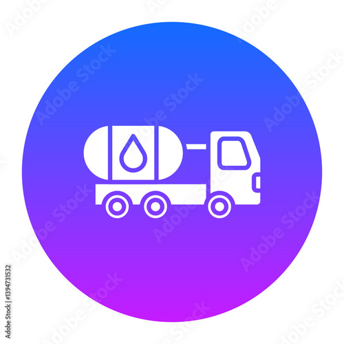 Oil Tanker Icon